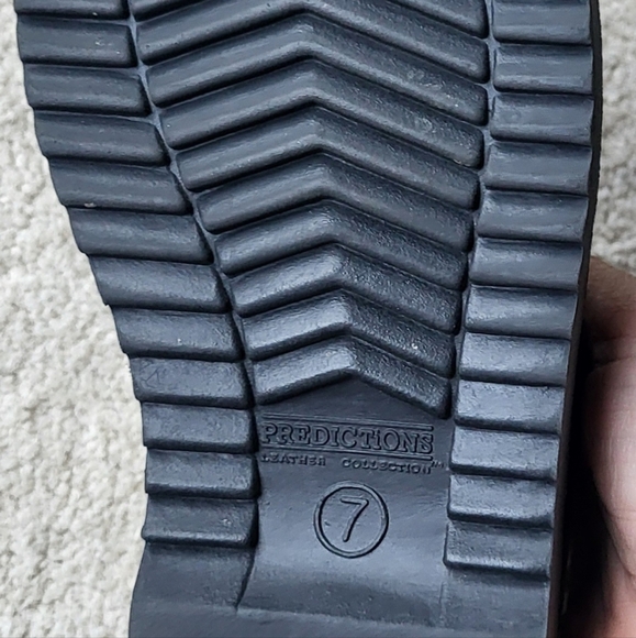 Predictions Leather Collection Clogs Slip On Mules size 7 Pre-owned - Picture 4 of 7